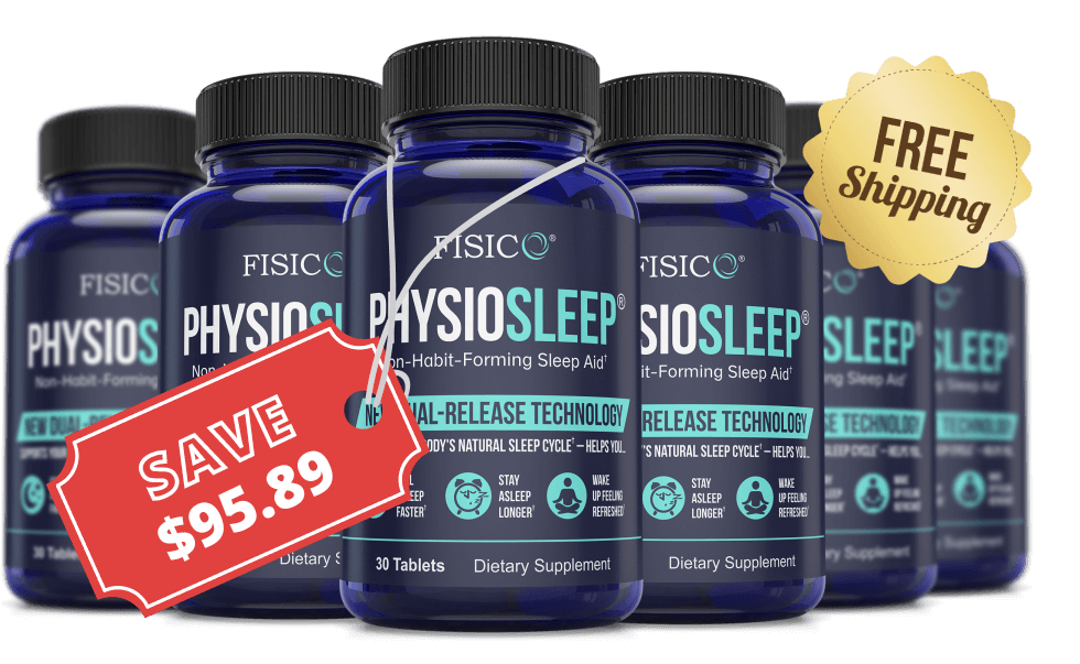 Six bottles of Physiosleep